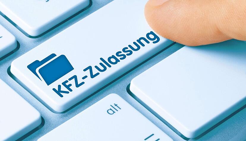 12.600 Vorgänge verzeichnete die Kfz-Zulassungsstelle des Landkreises im Juli. Online waren es nur 135.