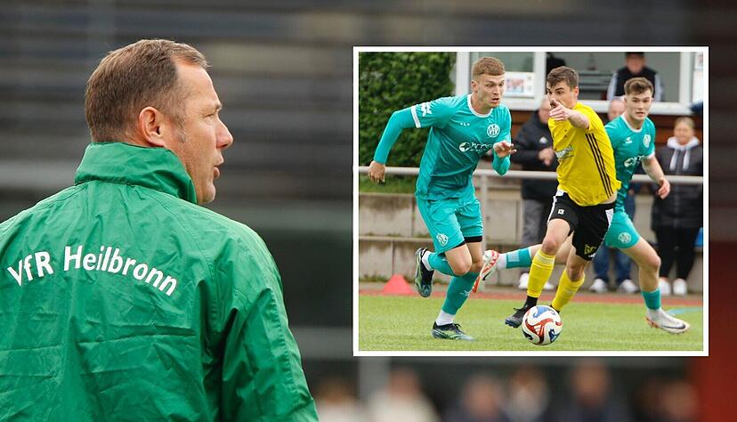 Trainer Markus Lang kritisiert bei den Spielern seines VfR Heilbronn die Chancenverwertung beim TV Echterdingen, nimmt aber gleichermaßen den glücklosen Roman Kasiar in Schutz.