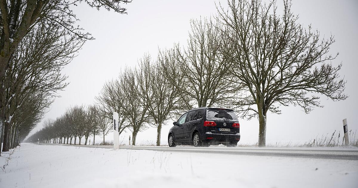 Snow and freezing rain: Icy conditions risk increases in Baden-Württemberg