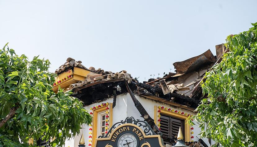 Der Großbrand im Europa-Park ist nun gut eine Woche her. Der Großbrand im Europa-Park ist nun gut eine Woche her.