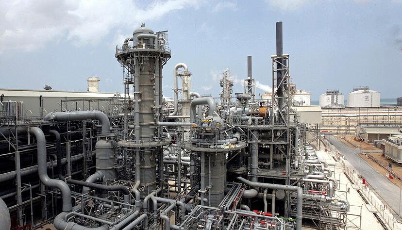 Die Gasf&ouml;rderanlage in Ras Laffan ist bedeutend f&uuml;r die Weltwirtschaft.