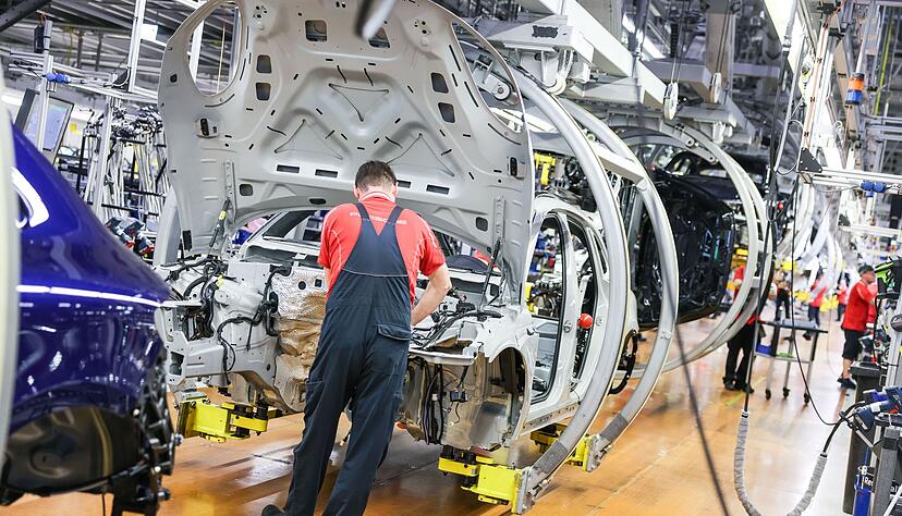 Die Stimmung in der deutschen Autoindustrie ist gesunken. (Symbolbild)
