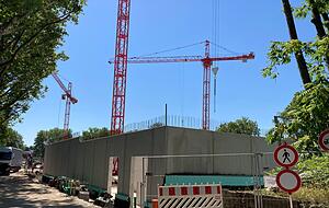 Neckarsulm baut die Franz-Binder-Verbundschule sowie eine Sporthalle. Foto: Simon Gajer Neckarsulm baut die Franz-Binder-Verbundschule sowie eine Sporthalle. Foto: Simon Gajer