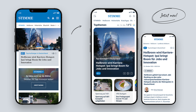 Unsere Webseite stimme.de hat ein frisches Design bekommen.