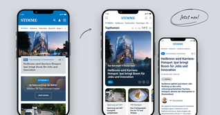 Unsere Webseite stimme.de hat ein frisches Design bekommen.