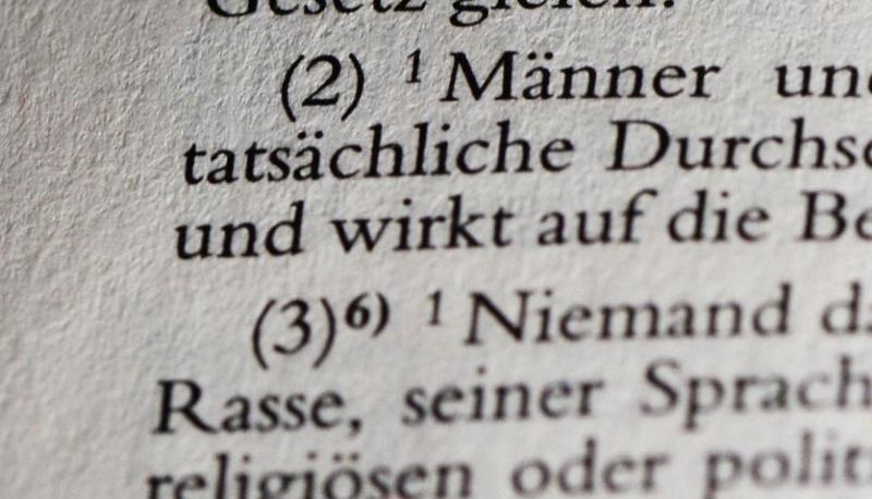 Das Wort «Rasse» im im Artikel 3 Absatz 3 des Grundgesetzes. Das Wort «Rasse» im im Artikel 3 Absatz 3 des Grundgesetzes.
