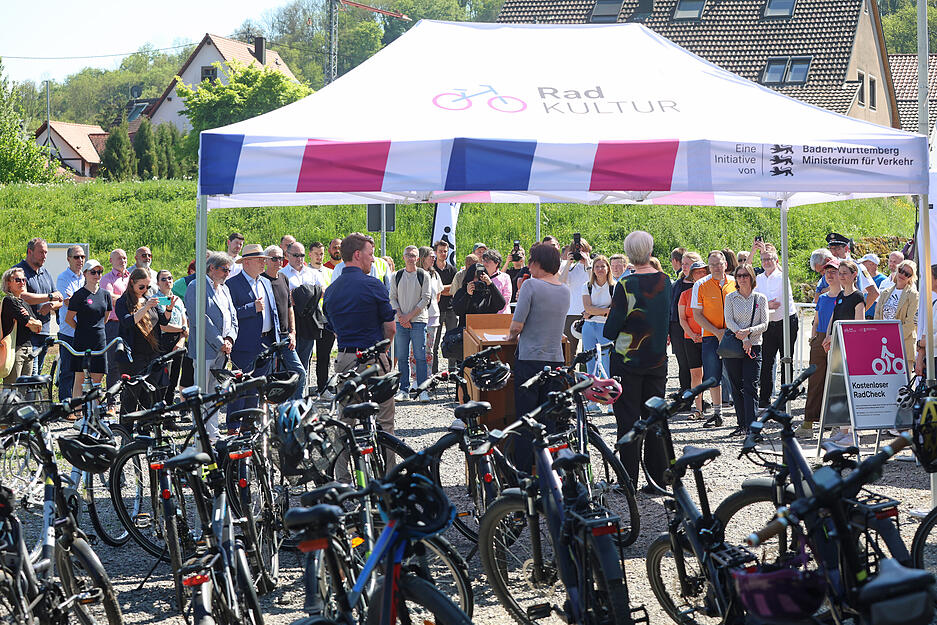 Die geplante 9,5 Kilometer lange Radschnellwegverbindung zwischen Bad Wimpfen und Heilbronn soll bis 2030 fertiggestellt werden.