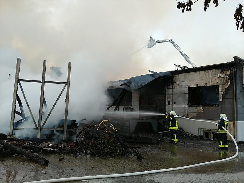 Brand in Jagsthausen Brand in Jagsthausen