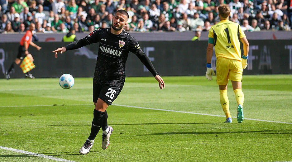 Der Jubel des Nationalspielers nach der 1: 0-Führung dauerte nicht lange an.