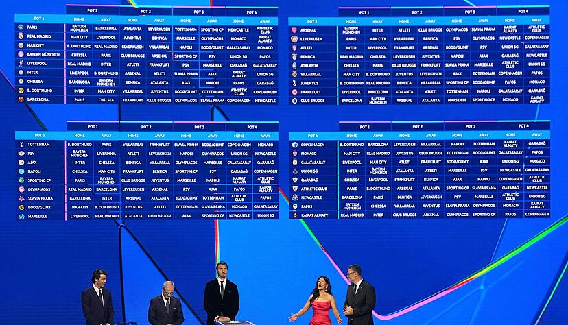 Zwei Tage nach der Auslosung steht der Spielplan f&uuml;r die Champions League fest.