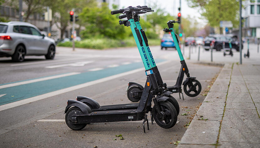 Tier ist derzeit der einzige E-Scooter-Anbieter in Heilbronn.