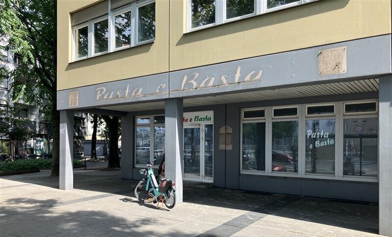 Juli: Das italienische Restaurant Pasta e Basta beim Heilbronner Hauptbahnhof ist seit kurzer Zeit geschlossen.
