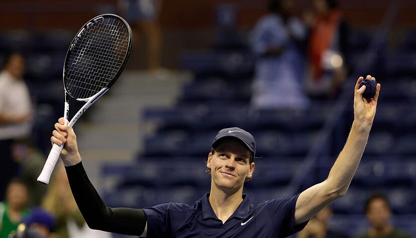 Jannik Sinner stürmte ins Halbfinale der US Open. Jannik Sinner stürmte ins Halbfinale der US Open.