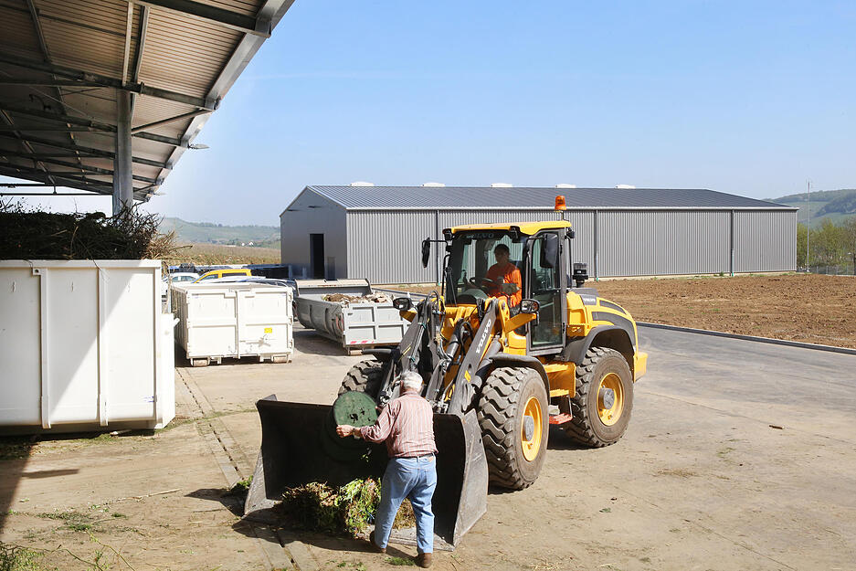 Er&ouml;ffnung Recyclinghof Plus am Wartberg