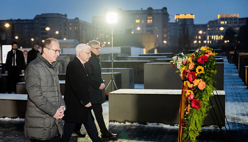 Auch in Deutschland wurde der Opfer des NS-Terrors gedacht. Auch in Deutschland wurde der Opfer des NS-Terrors gedacht.