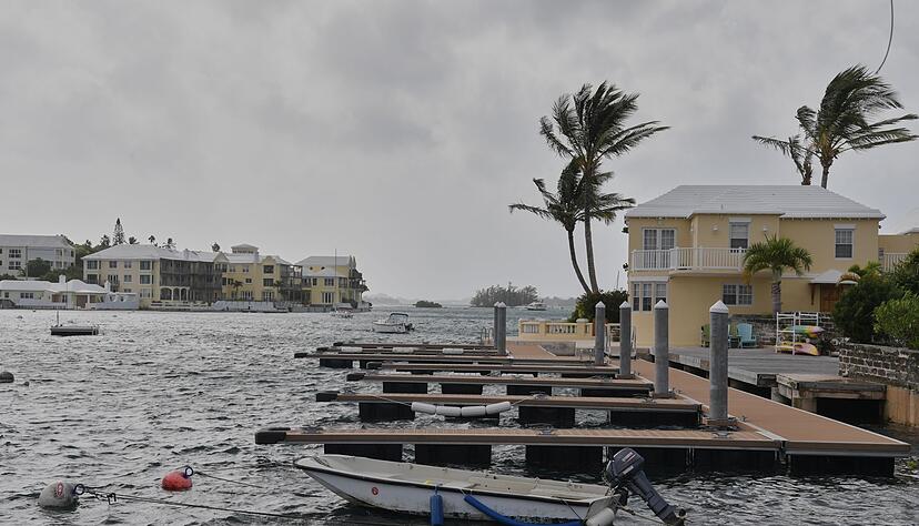 Hurrikan «Imelda» hat die Inselgruppe Bermuda im Nordatlantik erreicht. Hurrikan «Imelda» hat die Inselgruppe Bermuda im Nordatlantik erreicht.