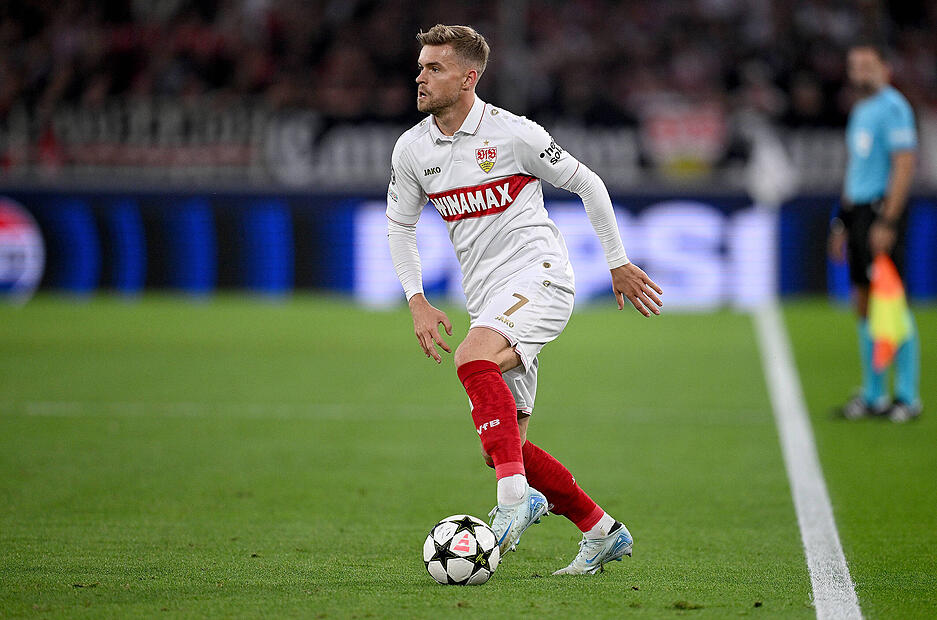 Maximilian Mittelstädt: Leitete mit einem Fehlpass beinahe das frühe 0:1 ein, welches er dann auf der gegenüberliegenden Seite per Flanke auf Enzo Millot einleitete. Note 3