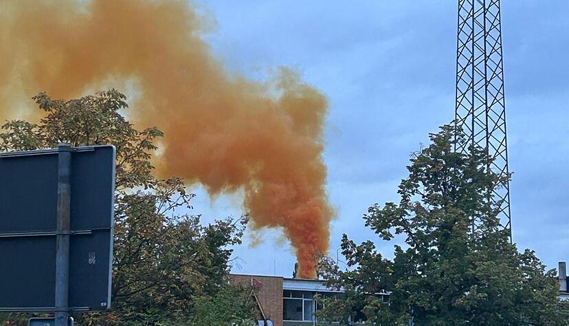 Bei Aschaffenburg lief ein großer Feuerwehreinsatz. Bei Aschaffenburg lief ein großer Feuerwehreinsatz.