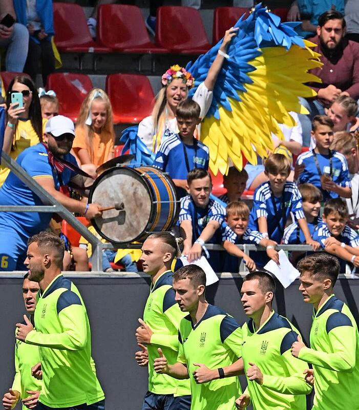 Ukraine bei der FußballEM Kämpfen und siegen STIMME.de