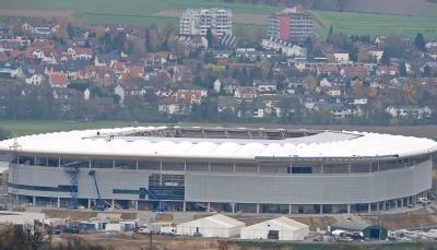 Das neue Fu&szlig;ballstadion des Bundesligisten TSG 1899 Hoffenheim.