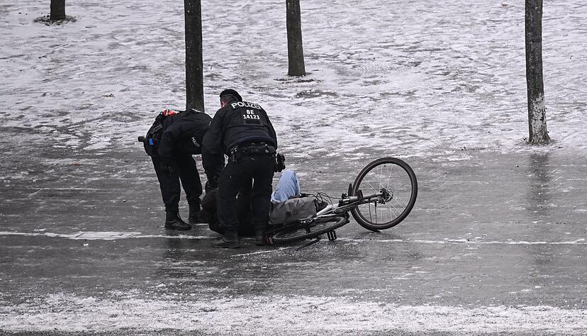 In Berlin ist es seit Tagen glatt (Archivbild).