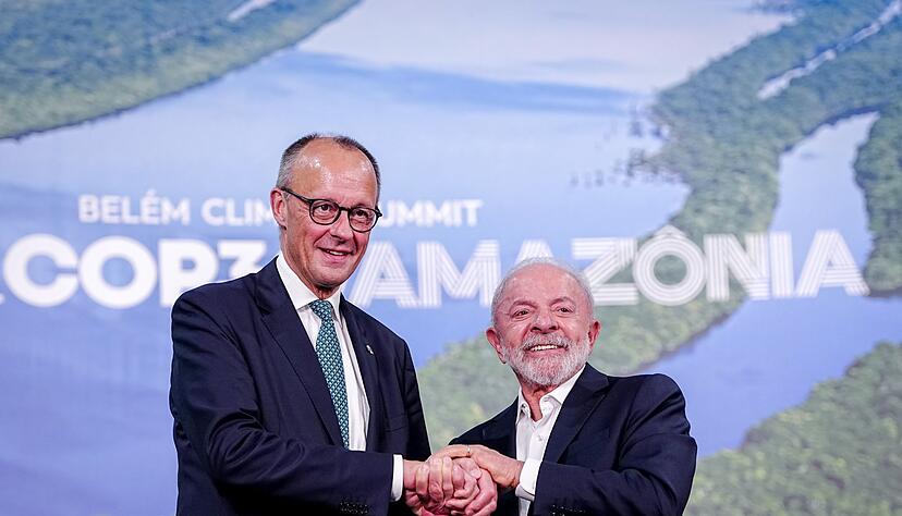 Merz h&auml;tte in eine Bar gehen, dort tanzen und die lokale K&uuml;che probieren sollen, sagte Lula Richtung Merz. (Archivbild)