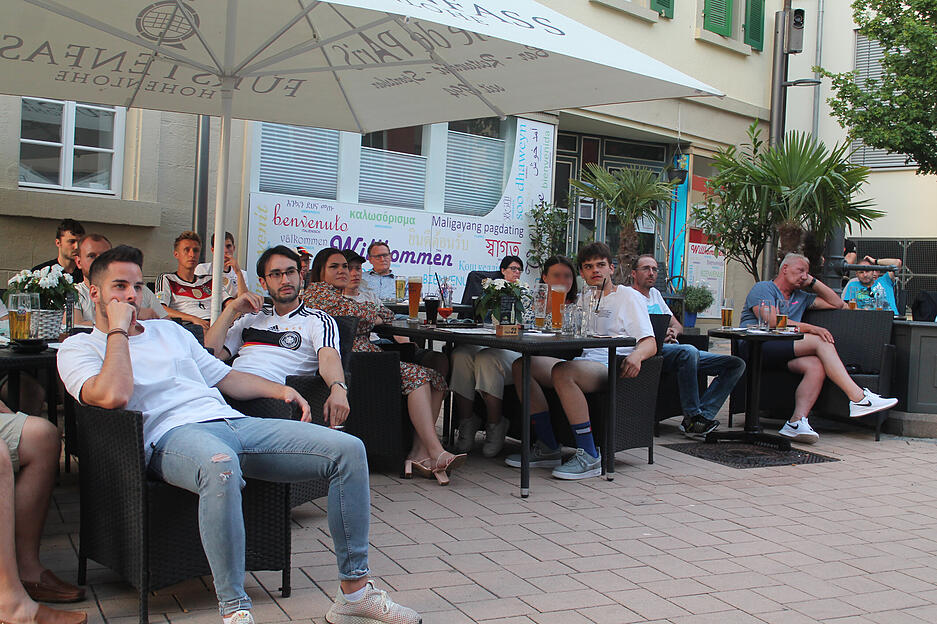 Public Viewing zum EM-Auftakt für die deutsche Nationalmannschaft