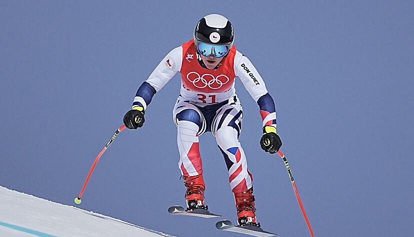 Die tschechische Skirennfahrerin Tereza Nova stürzte vor einem halben Jahr in Garmisch schwer.