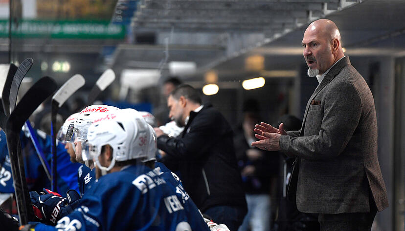 Trainer Frank Petrozza und die Heilbronner Falken treffen in den Playoffs auf Erfurt.