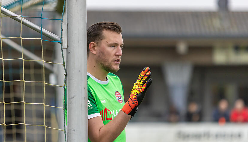 Wichtiger Rückhalt und Kapitän bei Türkspor Neckarsulm: Kevin Rombach.