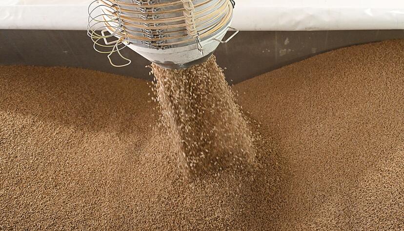 Tonnenweise Pellets sogen sich mit L&ouml;schwasser voll. (Symbolbild)