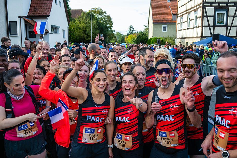 Tausende L&auml;ufer gingen beim diesj&auml;hrigen Bottwartal-Marathon auf die Strecke &ndash; auf Distanzen zwischen f&uuml;nf und 42 Kilometern.