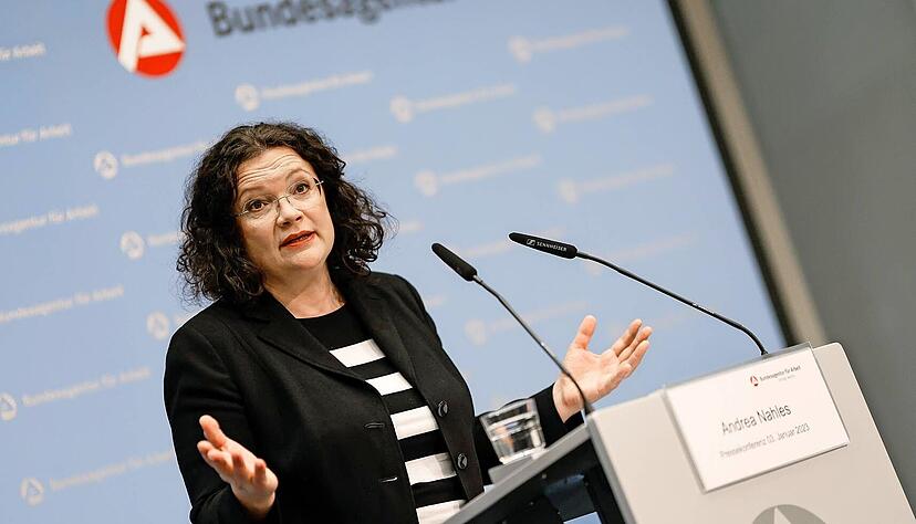 Andrea Nahles, Vorstandsvorsitzende der Bundesagentur für Arbeit, ist mit der Herbstbelebung auf dem Arbeitsmarkt nicht zufrieden. Andrea Nahles, Vorstandsvorsitzende der Bundesagentur für Arbeit, ist mit der Herbstbelebung auf dem Arbeitsmarkt nicht zufrieden.