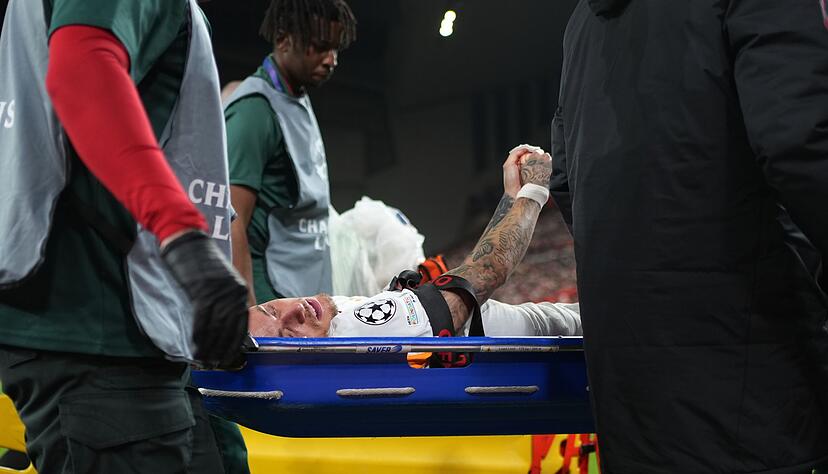 Noa Lang wurde schon kurz nach dem Spiel operiert.