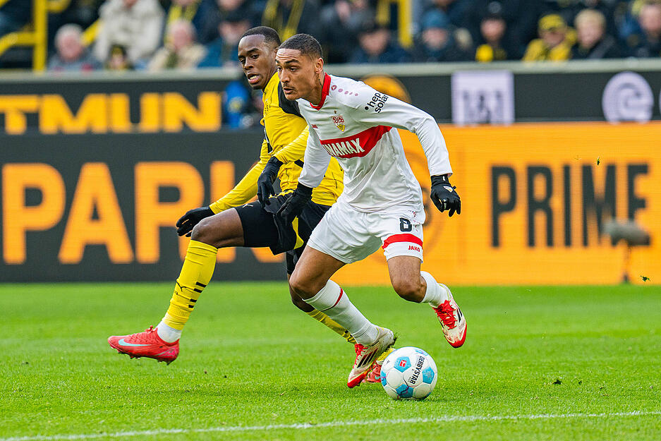 Enzo Millot: Spontan wieder fit, aber eher unauffällig im Spiel des VfB Stuttgart. Dennoch: Millot ackerte und lief die komplette Zeit, machte Räume eng und war als Anspielstation immer da. Note: 4