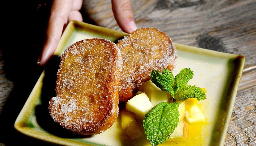 Altbackenes Brot l&auml;sst sich wunderbar verarbeiten, zum Beispiel zu Armen Rittern.