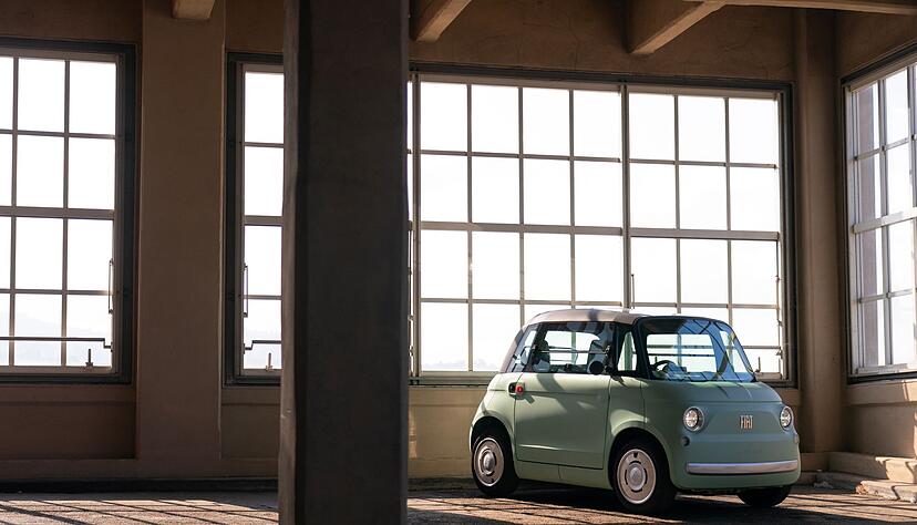 Reduzierte Mobilität mit Retro-Flair: Für gewisse Wege und zum Spaß kann sich der kleine Fiat eignen. Reduzierte Mobilität mit Retro-Flair: Für gewisse Wege und zum Spaß kann sich der kleine Fiat eignen.