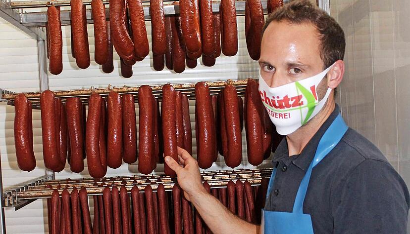 Bastian Schütz betreibt in dritter Generation die Metzgerei Schütz & Wolff. Bastian Schütz betreibt in dritter Generation die Metzgerei Schütz & Wolff.