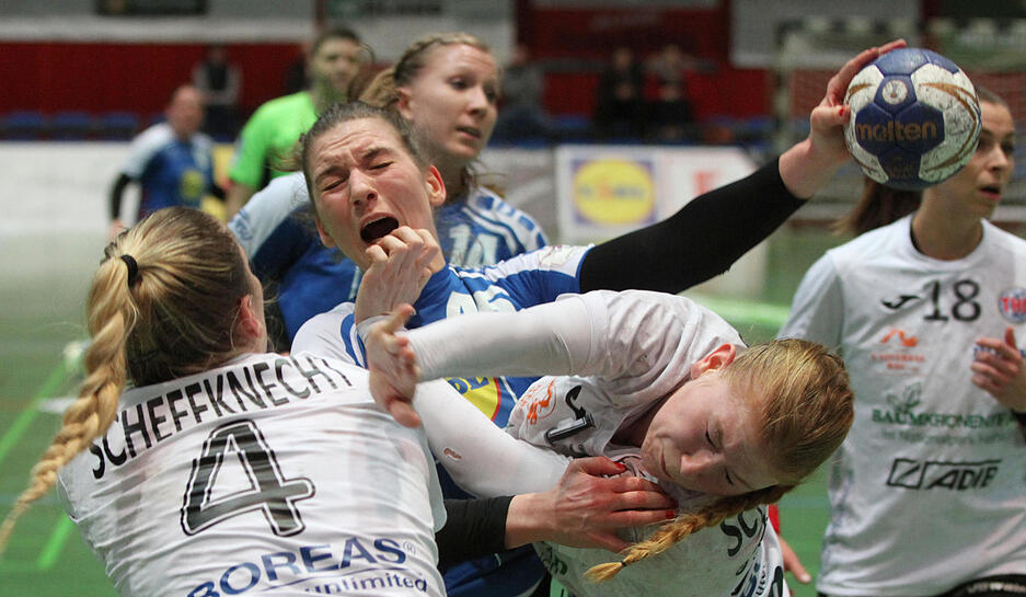 Neckarsulm gegen Th&uuml;ringer HC | 28.02.