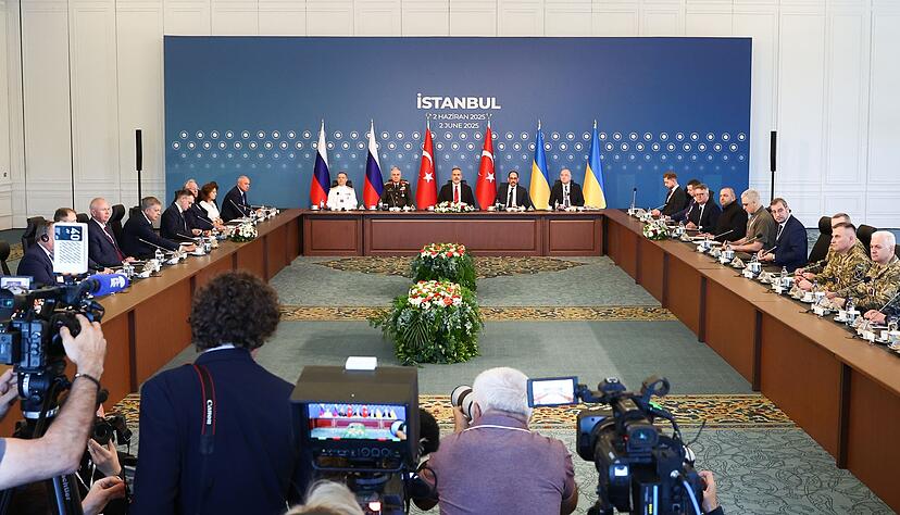 In Istanbul (T&uuml;rkei) soll es am Mittwoch eine neue Verhandlungsrunde zwischen Russland und der Ukraine geben. (Archivbild)