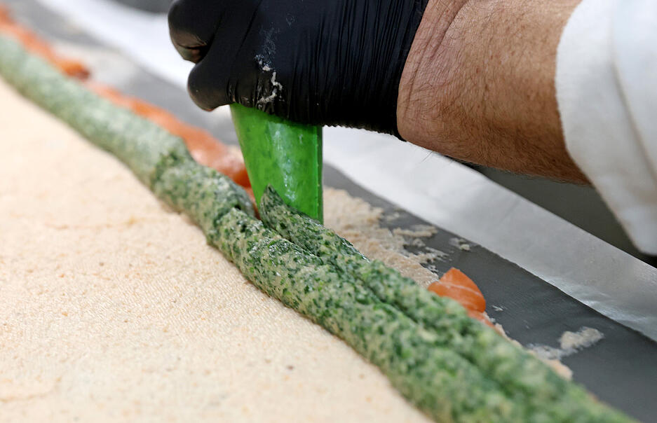 F&uuml;llungen wie Gr&uuml;nkern, Lachs, Gefl&uuml;gel, B&auml;rlauch und Blutwurst zur Winterzeit sorgen f&uuml;r Abwechslung auf dem Teller.