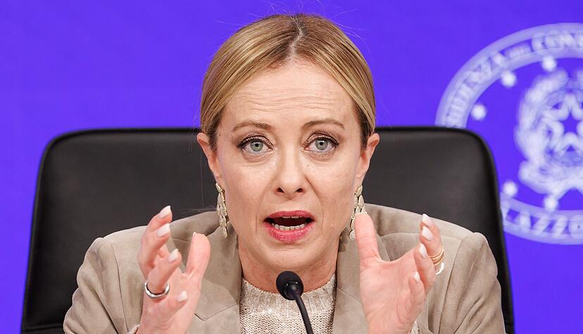 Italiens rechte Ministerpr&auml;sidentin Giorgia Meloni treibt den Umbau der Justiz voran. (Archivbild)