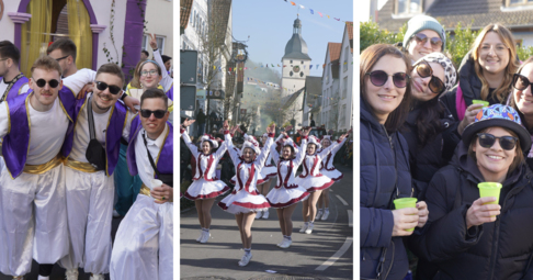 Tausende Besucher kamen zum Pferdemarkts-Umzug in Dörzbach.