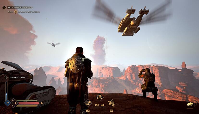 «Dune Awakening» ein intensiver Mix aus MMO-Spielen wie «World of Warcraft» und Survival-Spielen wie «Valheim». «Dune Awakening» ein intensiver Mix aus MMO-Spielen wie «World of Warcraft» und Survival-Spielen wie «Valheim».