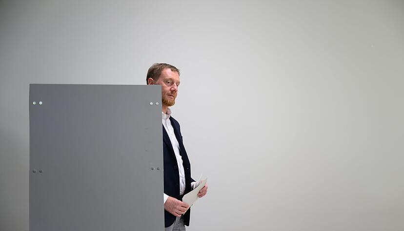 Tag der Wahl-Entscheidung: Ministerpräsident Michael Kretschmer möchte weiterregieren.