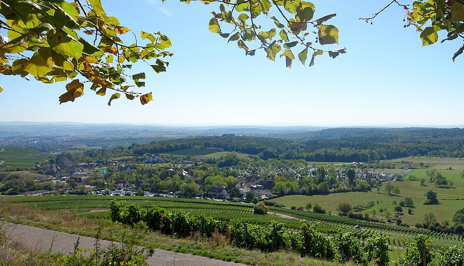 Blick vom Michaelsberg Richtung Tripsdrill