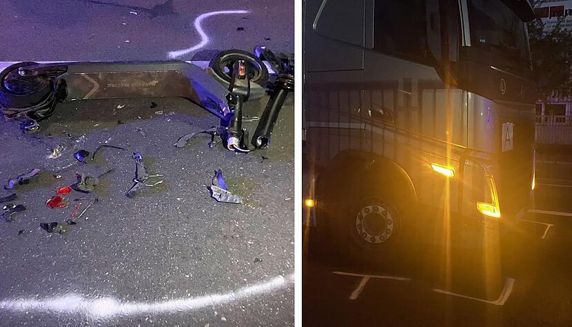 Im Juli 2025 ist in der Heilbronner Austra&szlig;e ein 29-j&auml;hriger E-Roller-Fahrer bei einem Unfall gestorben. Foto: Archiv/Hoffmann