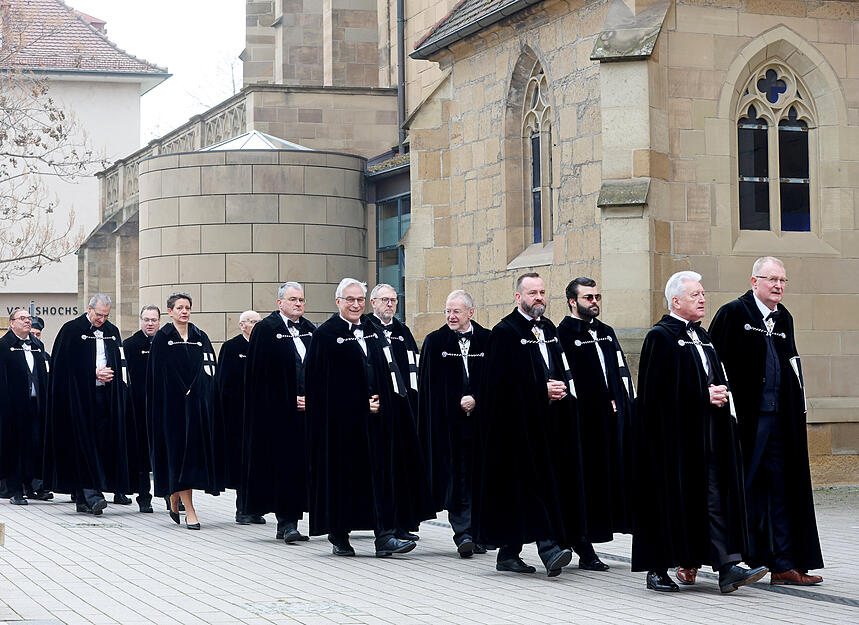 Die Deutschordensgemeinde feiert 2025 ihr Festjahr "800 Jahre Deutscher Orden in Heilbronn". Dieses hat sie mit einem feierlichen Gottesdienst am Sonntag, den 9. Februar im Deutschordensmünster St. Peter und Paul zelebriert.