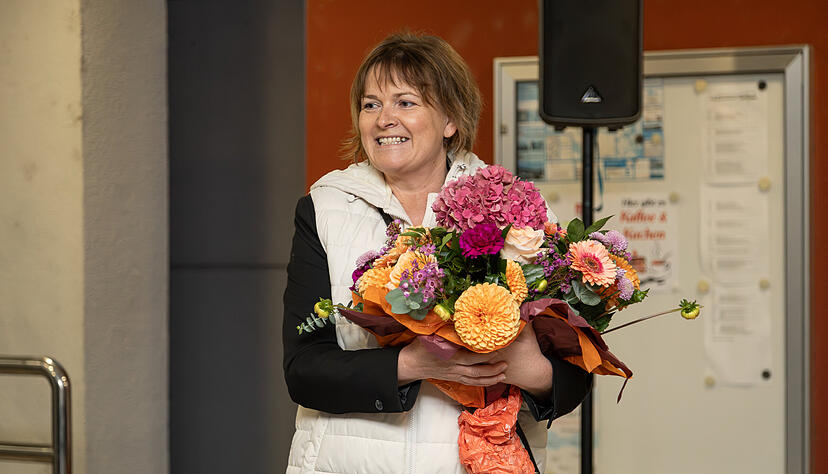 Zum Jahresstart 2026 zieht K&auml;mmerin Sandra Sch&ouml;ll im Roigheimer Rathaus ein Stockwerk h&ouml;her und tritt die Nachfolge von B&uuml;rgermeister Michael Grimm an.