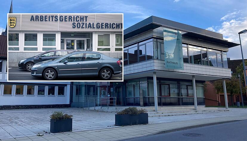 Rathaus in Pfedelbach: Dem Bürgermeister wird vorgeworfen, eine Mitarbeiterin über Jahre hinweg gemobbt zu haben. Jetzt befasst sich das Heilbronner Arbeitsgericht mit dem Fall.